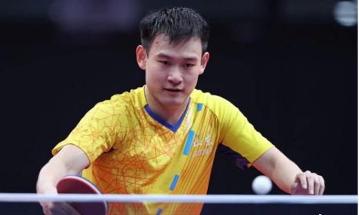 刘丁硕闯入全运会乒乓球男单决赛的相关图片